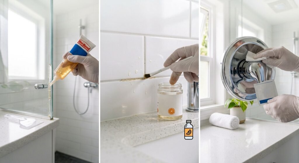 best silicone removers for bathroom glass and tiles