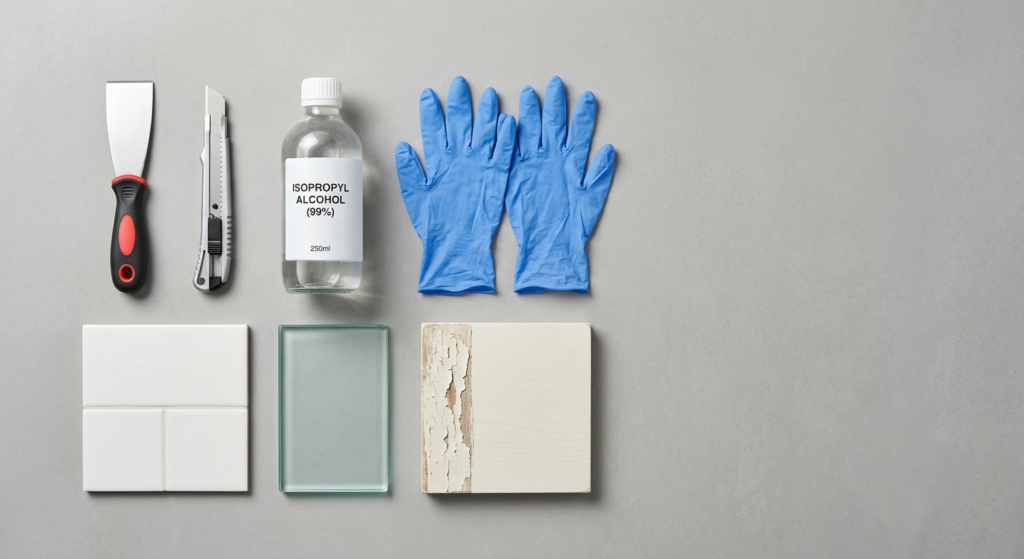 silicone sealant removal