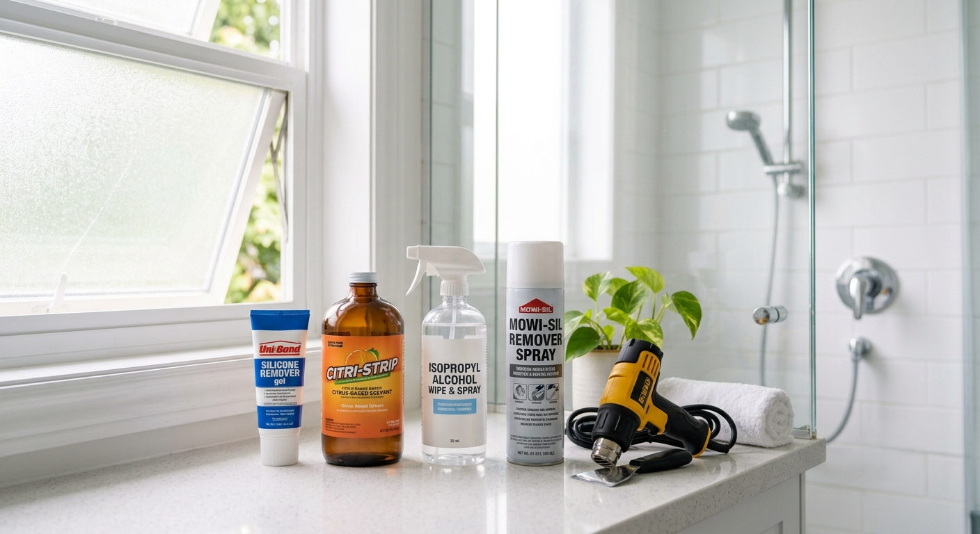 best silicone removers for bathroom glass and tiles